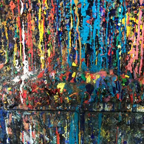 2017 - RIEMER MALSCHRANK, Stereogram L, canvas, 2 x 30x30 cm