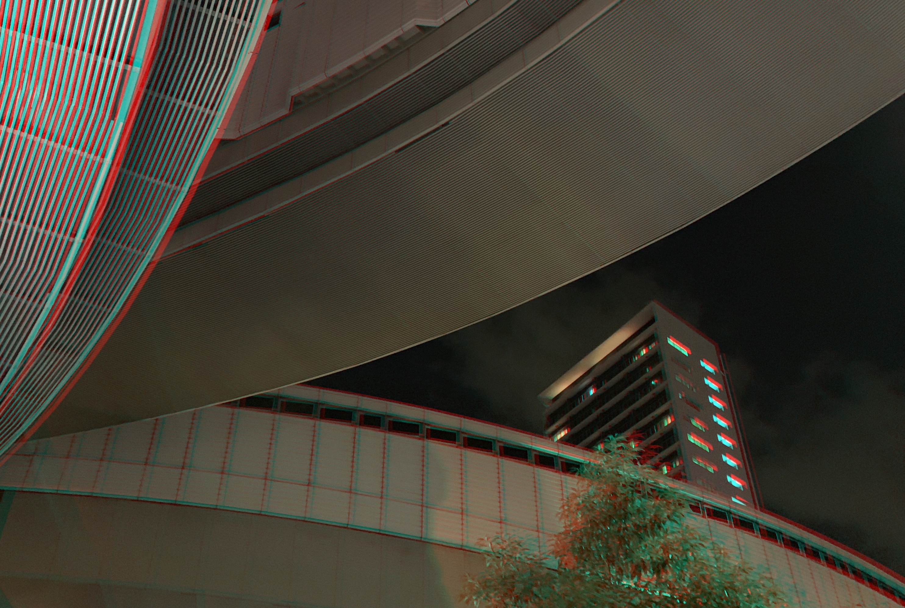 Anaglyphe 16-2018B: "TOKYO FLYOVER"