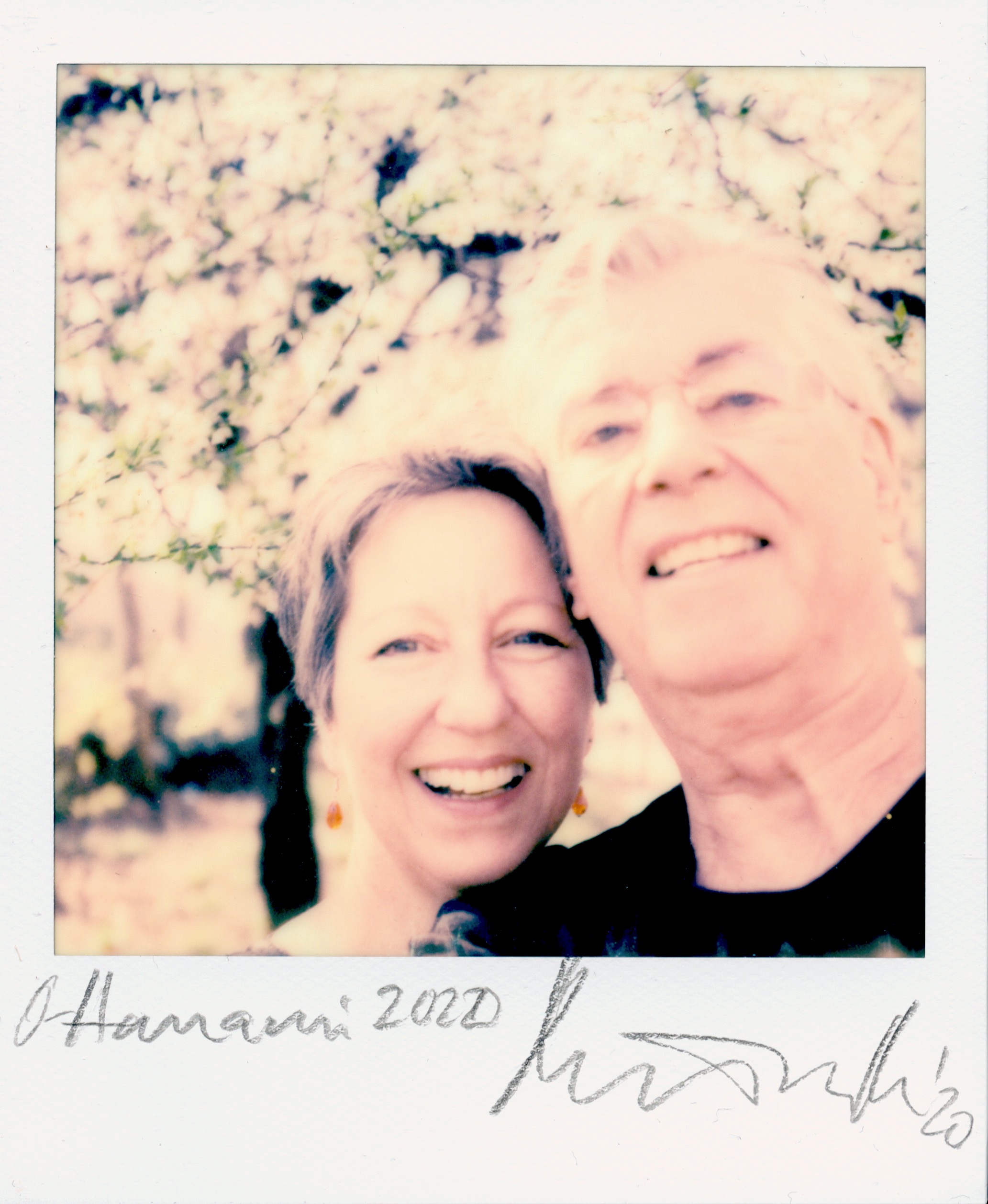 Polaroid 2020-14 »O-HANAMI« - SX70 Polaroid Original - (c)rbockberlin2020