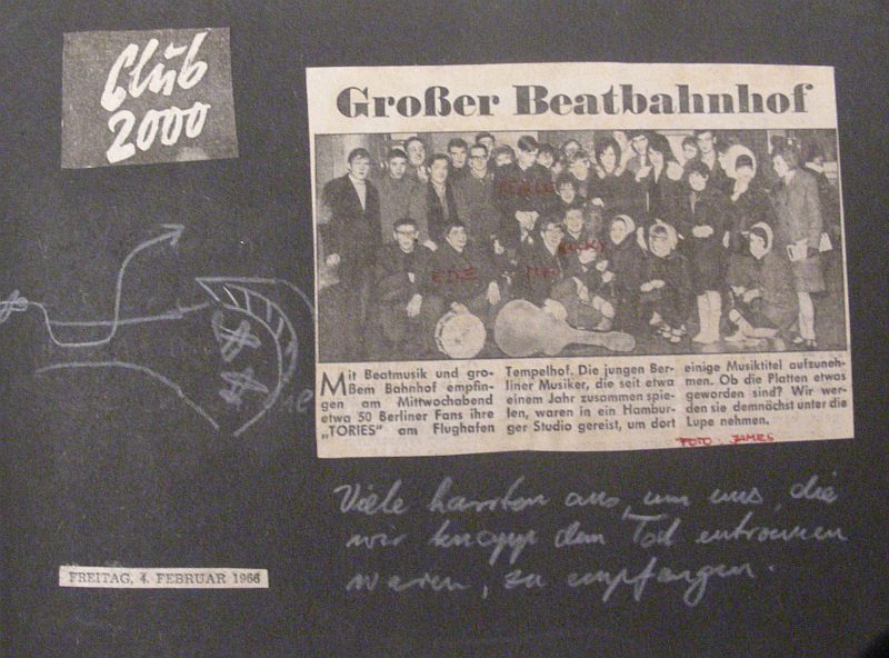 The Tories at Flughafen Tempelhof 1966